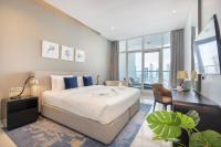 Spectacular Burj Khalifa view service apartment - Bed and Breakfast Dubai