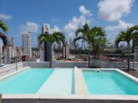 Lindo Flat no Manaira Apart Hotel 502B - Bed and Breakfast João Pessoa