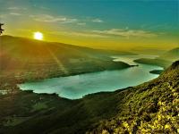 Lodge Bois et Toile avec Vue - B&B Doussard