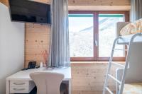 Vierbettzimmer mit Bergblick