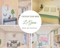 B&B Cayeux-sur-Mer - LE GREEN 50 m de la plage en baie de Somme - Bed and Breakfast Cayeux-sur-Mer