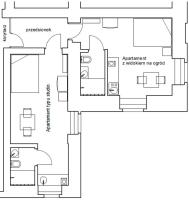 Appartamento con Vista Giardino