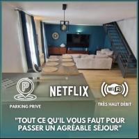 B&B Amiens - Duplex Luxueux / Résidence privée / Parking Privé - Bed and Breakfast Amiens