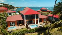 Au bord du lagon , Bungalow avec piscine privée - Ferienwohnung Le François