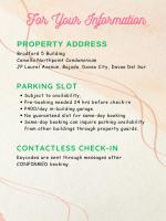 2BR Condo Unit with Washer, INET, Desk Space, ground floor - Ferienwohnung