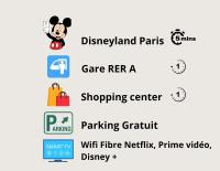 DisneyLand Paris Station 2min - Bed and Breakfast