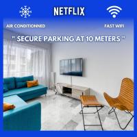 4P Modern & Secured Parking - Ferienwohnung Le Cannet