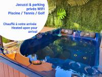 Évasion à deux, domaine prestigieux, jacuzzi et parking privés, piscine - Ferienwohnung