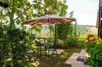 Studio mit Gartenblick