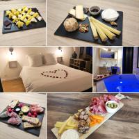 Maison de ville, SPA Balnéo, 2 suites parentales - B&B