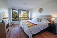 Apartment mit Gartenblick