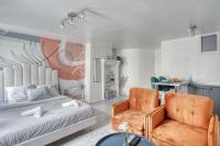 B&B Pontoise - Le Bright Modern - studio proche Paris - Bed and Breakfast Pontoise