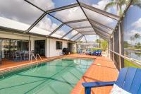 Lanai & Pool: Waterfront Cape Coral Home! - B&B Cape Coral