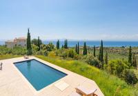 Villa Sadova Private pool Panoramic view - Ferienwohnung Kalamata