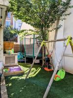 Grand et charmant appartement familial, 3 chambres, et moderne avec grand jardin et parking privatif aux portes de Paris - B&B