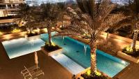 B&B Abu Dhabi Island and Internal Islands City - Charming 1-Bed Loft with Serene Pool View, Steps from the Beach - Bed and Breakfast Abu Dhabi Island and Internal Islands City