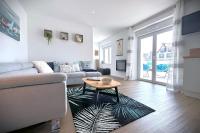 Le Grand Large-Appart proche mer avec terrasse - B&B Brignogan-Plages