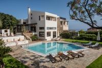 Villa Sunrise Majestic Seaview with Private Pool - B&B Khersónisos