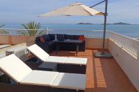 Top Floor Apartment Beachhouse, Beautiful sea view, on the beach! - B&B Cartagena