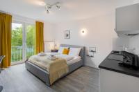 B&B Dortmund - MINT: Design Studio – Parken – Küche – WiFi - Bed and Breakfast Dortmund