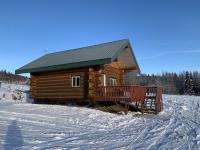 Secluded Log Cabin, 30 min from Chena Hot Springs - B&B
