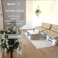 B&B Corbeil-Essonnes - F2 Bohémien au centre ville - Bed and Breakfast Corbeil-Essonnes