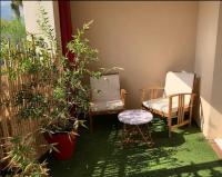 Grand studio avec coin nuit, proche mer et montagnes - B&B