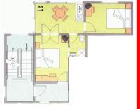 Apartment mit 2 Schlafzimmern
