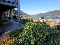 Appartement cosy - grande terrasse pleine vue lac - Chambres d'hôtes Gérardmer