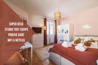 B&B Reims - ExploreReims - California Dream studio proche gare/centre - Bed and Breakfast Reims