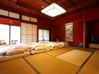 Japanese-Style Family Room with Garden View