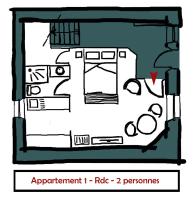 Apartment - Erdgeschoss
