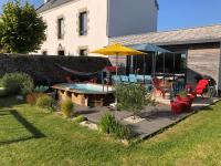 B&B Saint-Renan - Magnifique demeure à 15 min des plages 12 adultes - Bed and Breakfast Saint-Renan