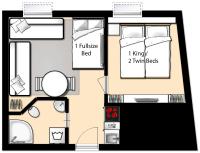 2 room CannesVacationRental by AmericanVacationLiving - B&B