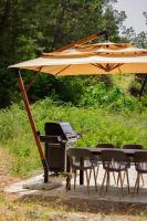 Studio mit Gartenblick