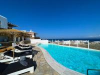 Cosset Villa BohoChic Sea&HarbourView and Sunset by One-Villas - B&B Ornos