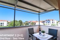 Sunshine Apartments Funtana with balcony and sea view - B&B Funtana