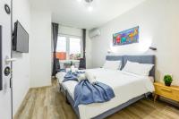 Deluxe Doppel-/Zweibettzimmer mit Gartenblick