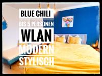 B&B Maagdenburg - Blue Chili 16 Familienwohnung nahe Uniklinik - Boxspringbett Balkon Wlan - Bed and Breakfast Maagdenburg