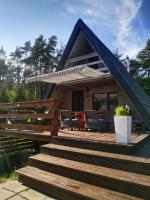 Kaszuby domek nad jeziorem, las, grill, ognisko, taras, 6 osób - Ferienwohnung