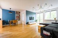 Apartament 100m2 - 2 sypialnie, 2 łazienki, salon, kuchnia, taras, WiFi, rowery - Ferienwohnung Warschau