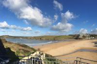Beach Side Top Floor Property, Balcony & Sea Views - B&B Newquay