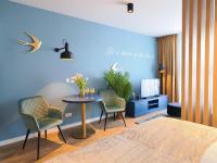 Seebrücke Heringsdorf - 1-Raum-Appartement mit Balkon S7a - B&B Seebad Heringsdorf