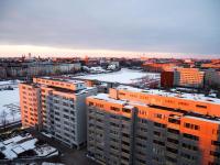 Sunset views over Helsinki rooftops - Ferienwohnung Helsinki