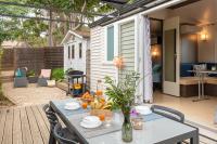 Le Mimosa, mobil-home climatisé au cœur du vignoble et à quelques mètres de la mer - Chambres d'hôtes Hyères