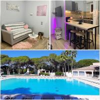 Studio climatisé avec piscine - B&B