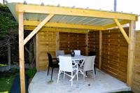 Le Chalet à Hub - extérieur, proche de la plage - Ferienwohnung Asnelles