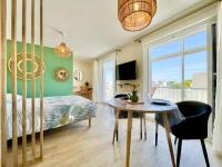 Le Phare Ouest - 80 m De La Mer - Vue Océan Sur Le Balcon - Entièrement Rénové - Internet Haut Débit - NOUVEAU - Ferienwohnung Ploemeur