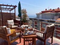 Ático con terraza y vistas al mar - Bed and Breakfast Sanxenxo