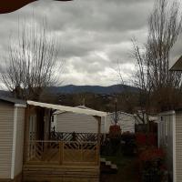 Mobile-home dans camping 4 étoiles - B&B Condrieu